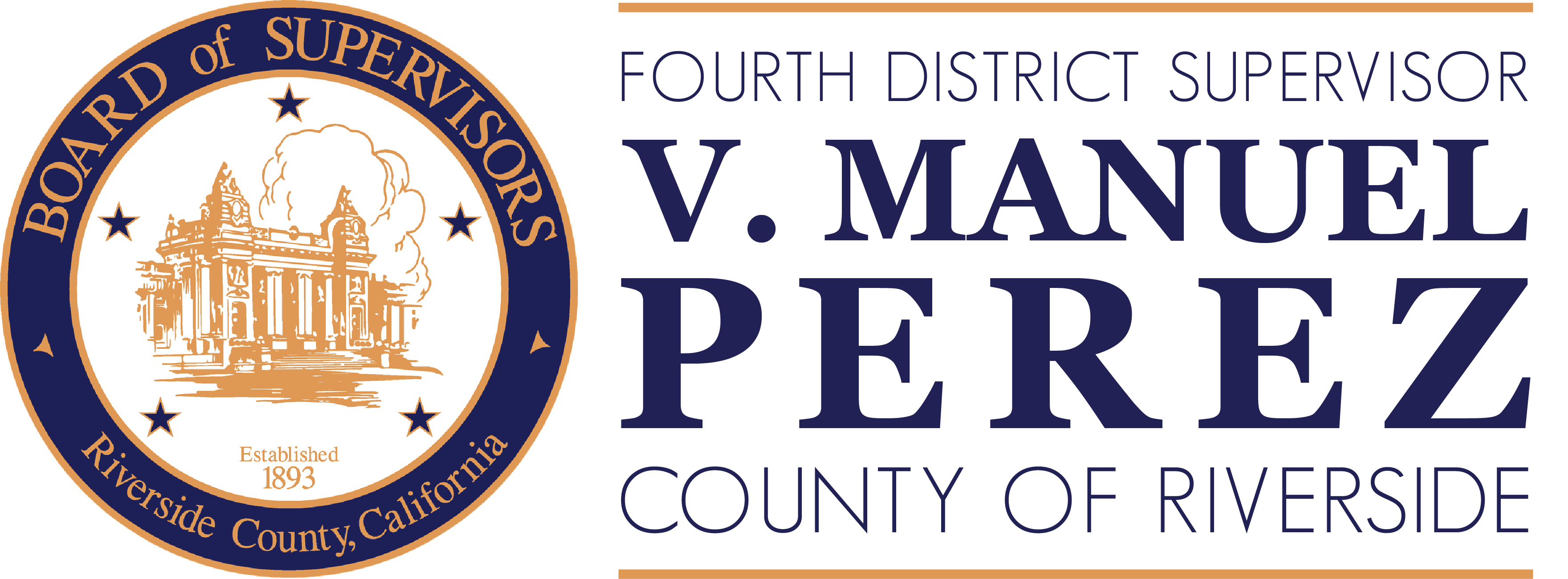 Fourth District Supervisor V. Manuel Perez, County of Riverside